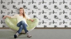 Papiertapete DEKORA NATUR 6 - Street Life - 10 Meter -Baumarkt Verkaufsgeschäft 9000860700 03 1600Wx1600H