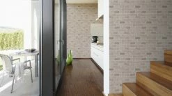 Papiertapete DEKORA NATUR 6 - Mauer - beige-creme - 10 Meter -Baumarkt Verkaufsgeschäft 9000861000 03 1600Wx1600H