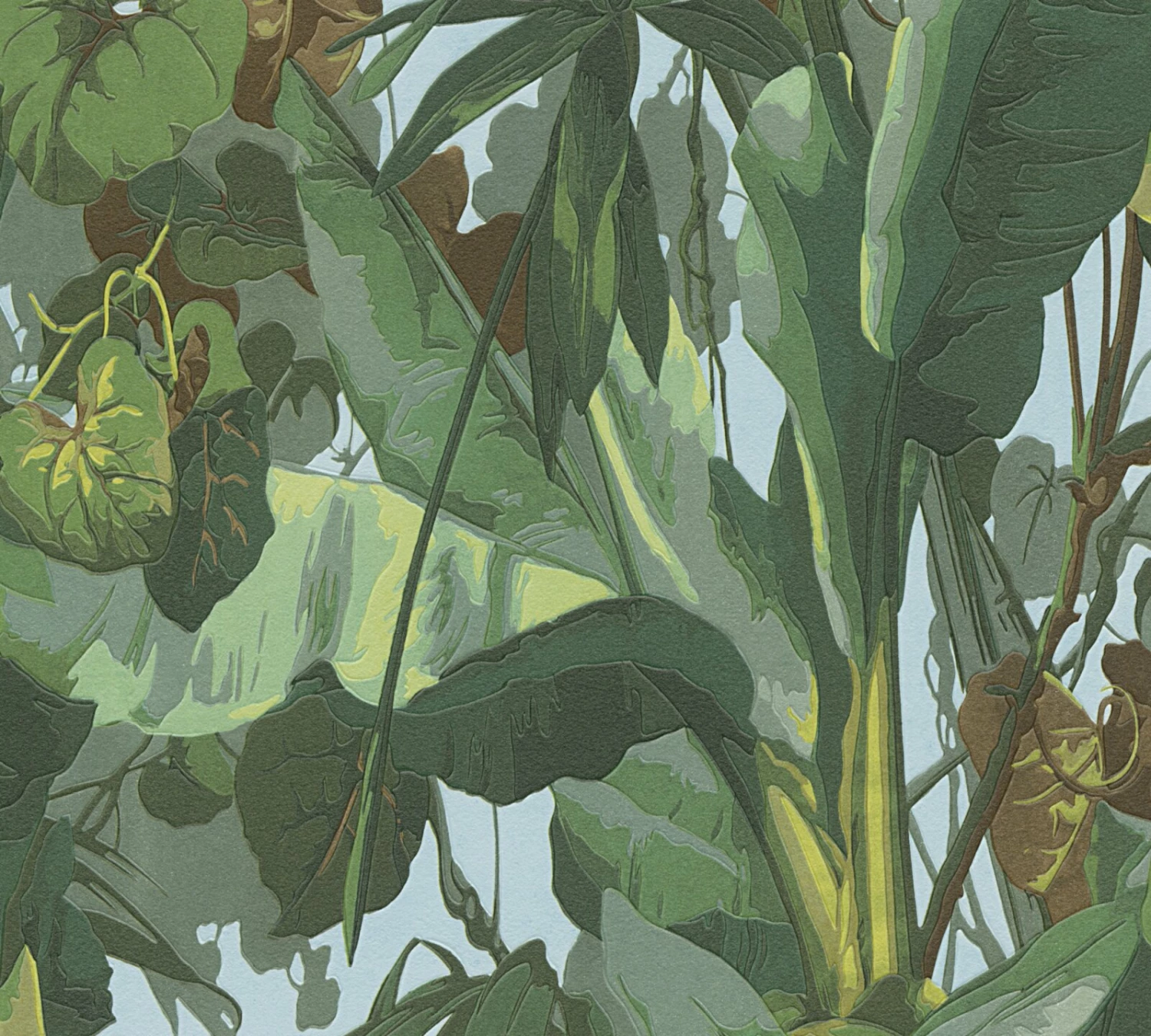 Papiertapete DEKORA NATUR 6 - Dschungel - 10 Meter 1 Papiertapete DEKORA NATUR 6 - Dschungel - 10 Meter