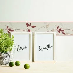 Borte AVENZIO 4 - rot - Vlies - 17 cm -Baumarkt Verkaufsgeschäft 9000981100 04 1600Wx1600H