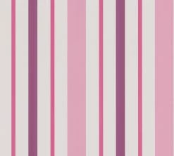 Tapete BOYS & GIRLS 5 - rosa - Streifen - 10 Meter