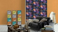 Tapete BOYS & GIRLS 5 - blau-lila - Motorrad - 10 Meter -Baumarkt Verkaufsgeschäft 9001020100 03 1600Wx1600H