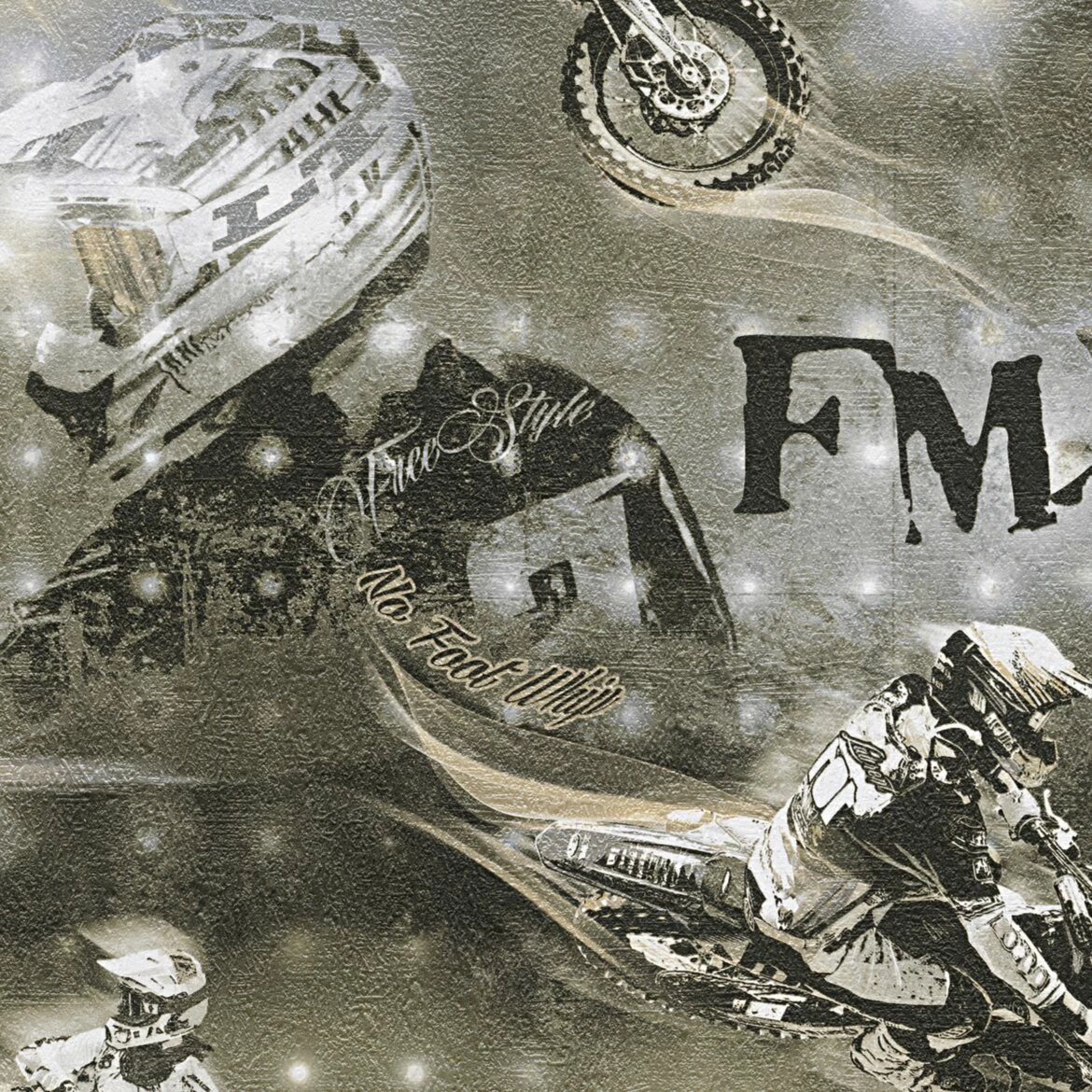 Tapete BOYS & GIRLS 5 - beige - Motorrad - 10 Meter 2 Tapete BOYS & GIRLS 5 - beige - Motorrad - 10 Meter – Bild 2