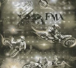 Tapete BOYS & GIRLS 5 - beige - Motorrad - 10 Meter