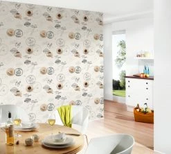 Vinyltapete SIMPLY DECOR - Kaffee - creme-braun - 10 Meter 7 Vinyltapete SIMPLY DECOR - Kaffee - creme-braun - 10 Meter -Baumarkt Verkaufsgeschäft 9001022700 04 1600Wx1600H