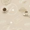 Vinyltapete SIMPLY DECOR - Kaffee - beige-braun - 10 Meter