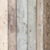 Vinyltapete BEST OF WOOD´N STONE - beige-blau - 10 Meter