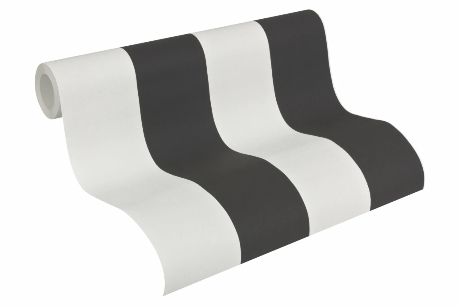 Vliestapete ELEGANCE 3 - schwarz-weiß - 10 Meter 2 Vliestapete ELEGANCE 3 - schwarz-weiß - 10 Meter – Bild 2