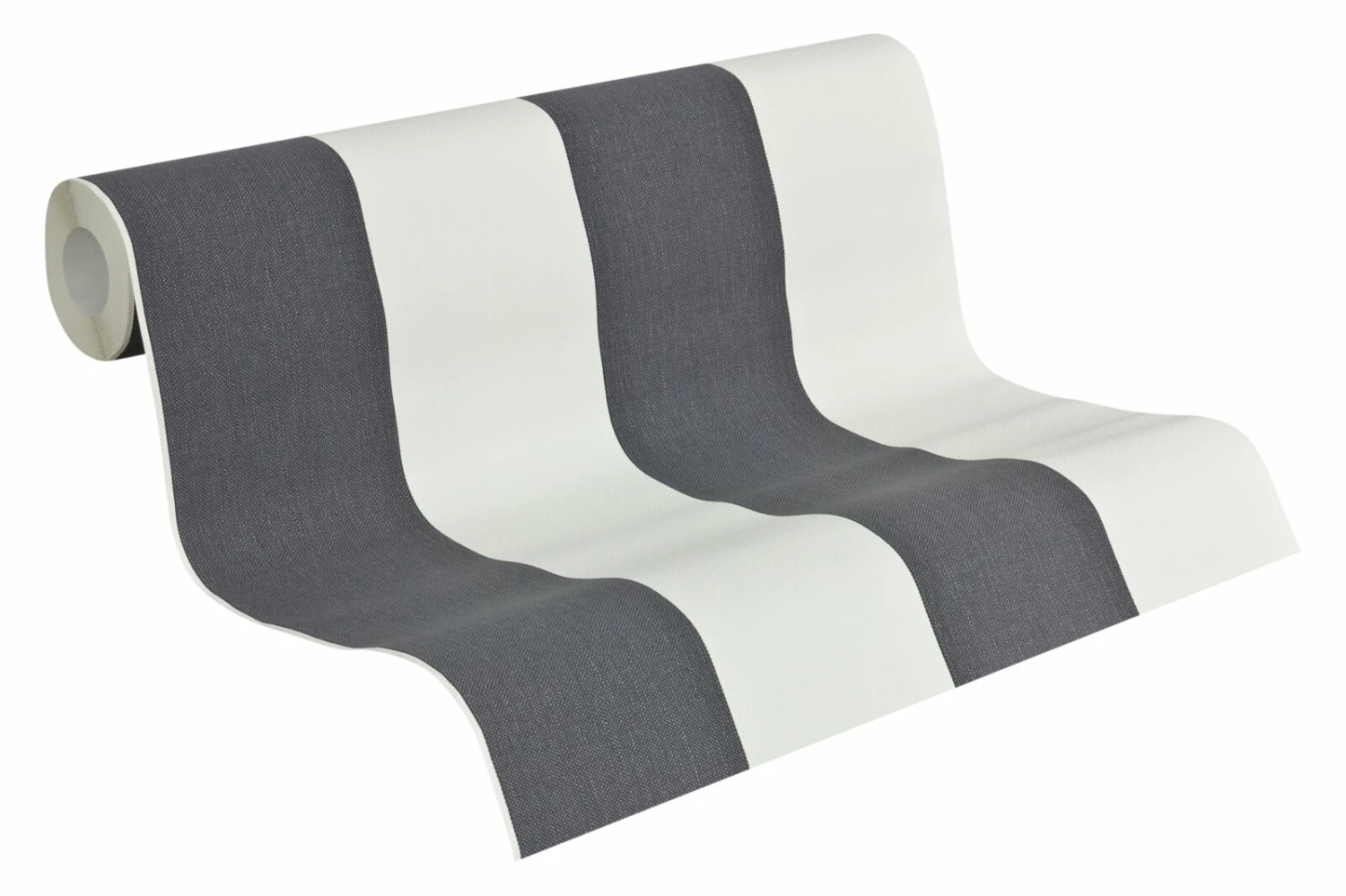 Vliestapete BLACK & WHITE 3 - grau-weiß - 10 Meter 2 Vliestapete BLACK & WHITE 3 - grau-weiß - 10 Meter – Bild 2