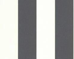 Vliestapete BLACK & WHITE 3 - grau-weiß - 10 Meter