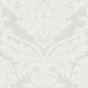 Vliestapete BLACK & WHITE 3 - weiß - Barock - 10 Meter