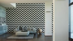 Vliestapete BLACK & WHITE 3 - weiß - 10 Meter -Baumarkt Verkaufsgeschäft 9001286100 03 1600Wx1600H