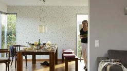 Vliestapete FLEECE ROYAL - bunt-weiß - Blumen - 10 Meter -Baumarkt Verkaufsgeschäft 9001295400 04 1600Wx1600H