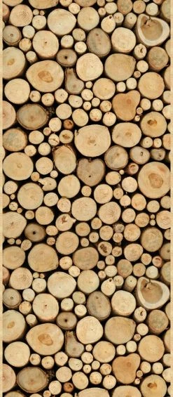 Panel POP.UP - Holz - beige-braun - 2,50 Meter