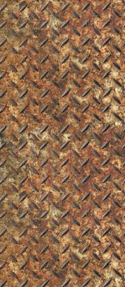 Panel POP.UP - rostendes Riffelblech - 2,50 Meter