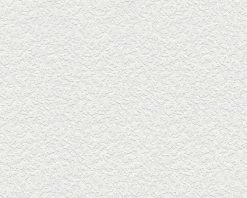 Papiertapete SIMPLY WHITE 3 - weiß - 10 Meter