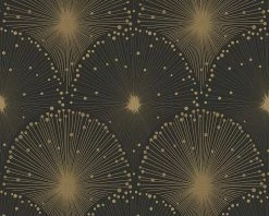 Vliestapete SPOT 3 - schwarz-gelb - 10 Meter