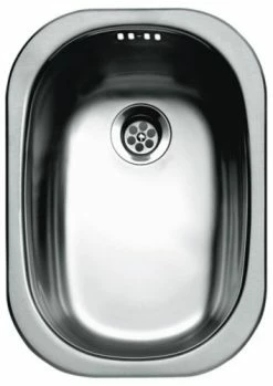 Einbecken-Einbauspüle E29 - Edelstahl - Unterschränke ab 30 cm