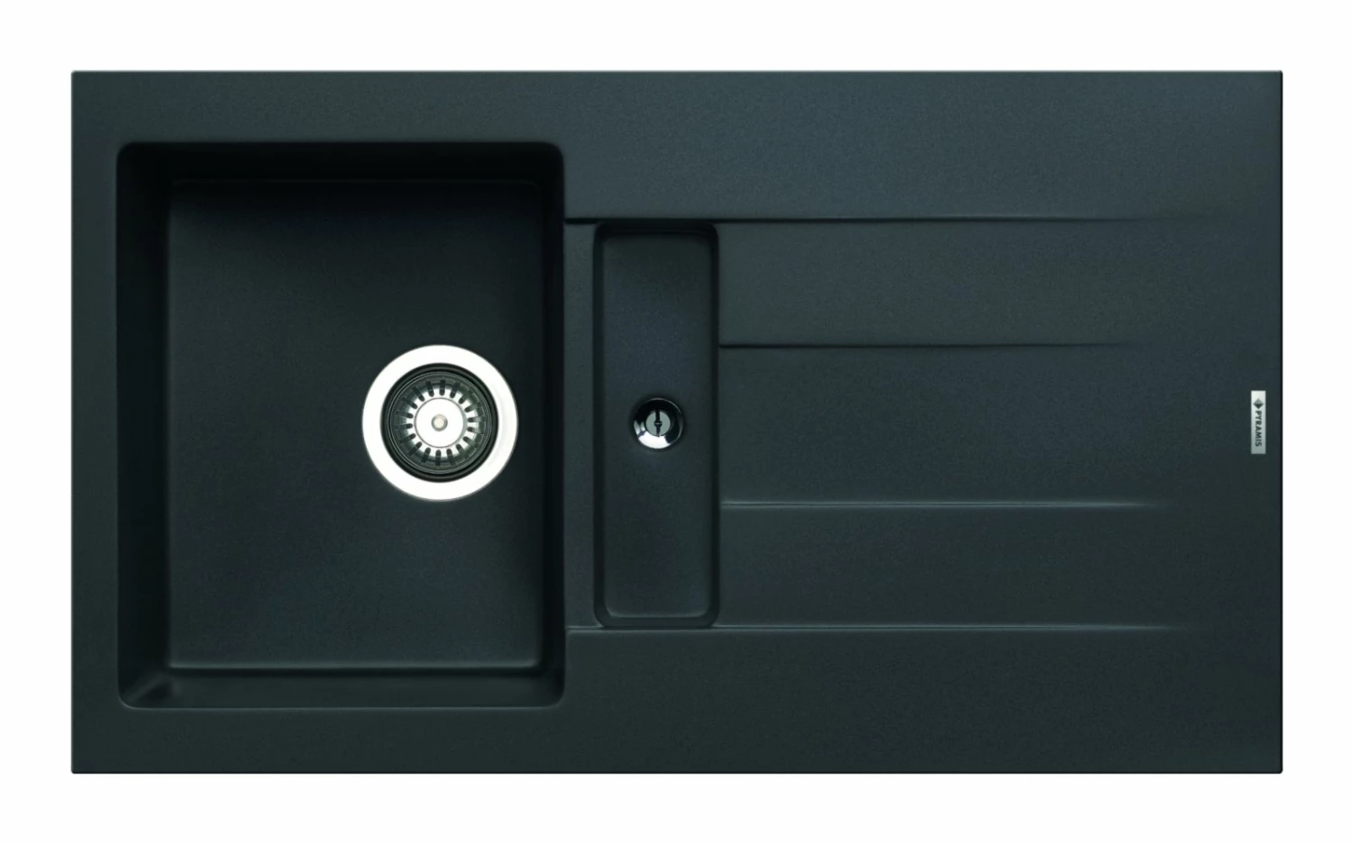 Einbauspüle ATHLOS - Pyragranite - carbon - Unterschränke ab 50 cm 1 Einbauspüle ATHLOS - Pyragranite - carbon - Unterschränke ab 50 cm