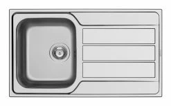 Einbauspüle ATHENA - Edelstahl - Unterschränke ab 45 cm