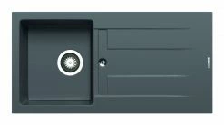 Einbauspüle ATHLOS - Pyragranite - grau - Unterschränke ab 45 cm