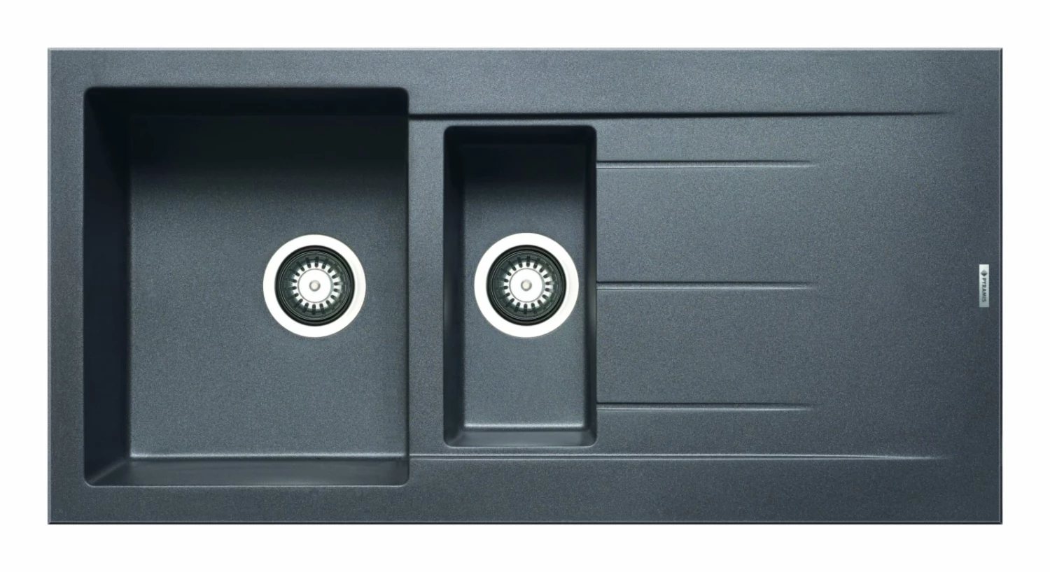 Einbauspüle ALAZIA - grau - Unterschränke ab 60 cm 1 Einbauspüle ALAZIA - grau - Unterschränke ab 60 cm