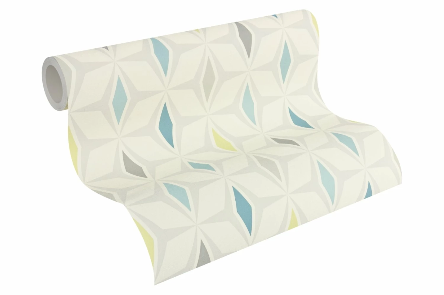 Vliestapete AROUND THE WORLD - blau-grau - 10 Meter 2 Vliestapete AROUND THE WORLD - blau-grau - 10 Meter – Bild 2