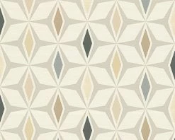 Vliestapete AROUND THE WORLD - braun-grau - 10 Meter