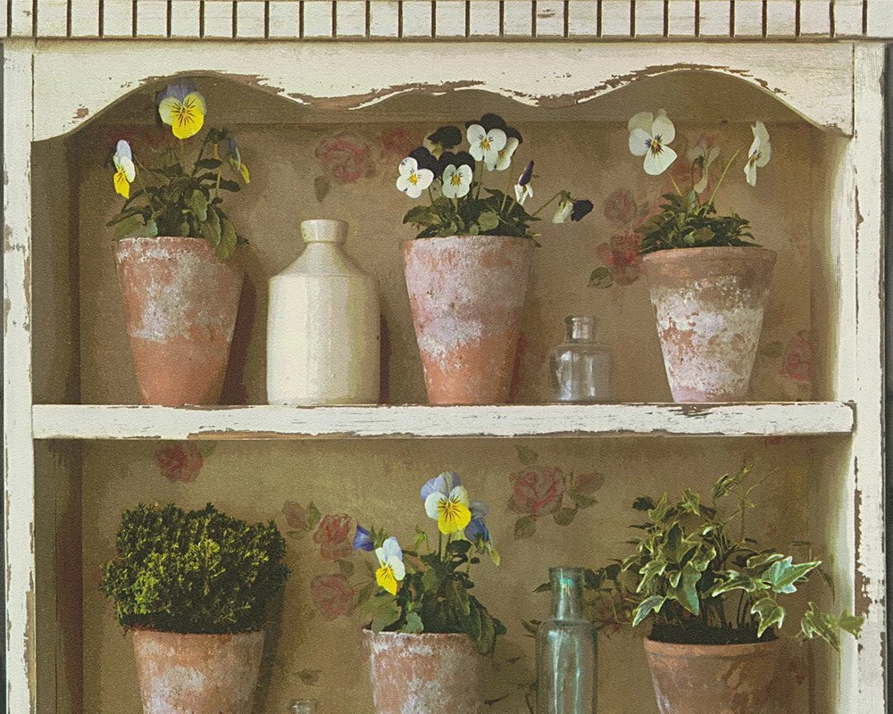 Vliestapete AROUND THE WORLD - braun-bunt - 10 Meter 1 Vliestapete AROUND THE WORLD - braun-bunt - 10 Meter