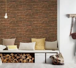 Vliestapete DECOWORLD 2 - braun - Mauer - 10 Meter 7 Vliestapete DECOWORLD 2 - braun - Mauer - 10 Meter -Baumarkt Verkaufsgeschäft 9001616900 04 1600Wx1600H