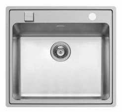 Einbauspüle PELLA - Edelstahl poliert - Unterschränke ab 60 cm