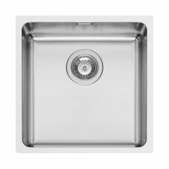 Einbauspüle LYDIA - Edelstahl poliert - Unterschränke ab 45 cm