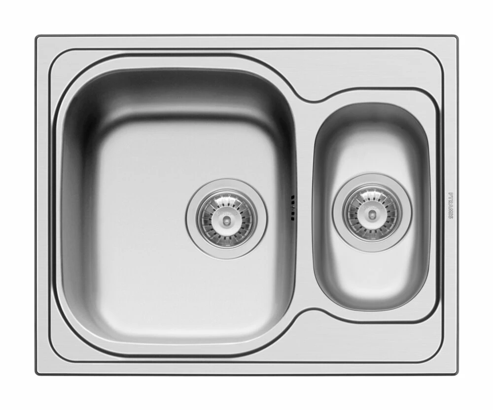 Einbauspüle AMALTIA - Edelstahl poliert - Unterschränke ab 60 cm 1 Einbauspüle AMALTIA - Edelstahl poliert - Unterschränke ab 60 cm