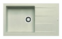 Granit-Einbauspüle ATHLOS - beige - 86x50 cm