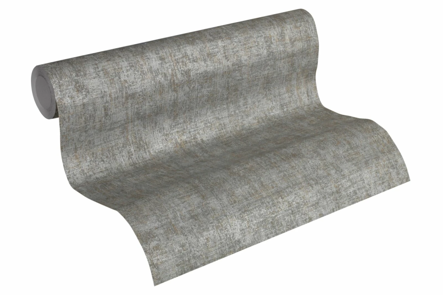 Vliestapete BORNEO - grau Metallic - 10 Meter 2 Vliestapete BORNEO - grau Metallic - 10 Meter – Bild 2