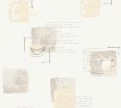 Vliestapete KITCHEN DREAMS - beige - 10 Meter