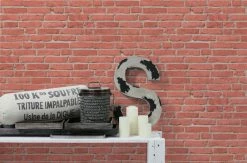 Vliestapete BEST OF WOOD´N STONE 2ND EDITION - rot-grau - 10 Meter -Baumarkt Verkaufsgeschäft 9002231400 04 1600Wx1600H