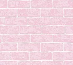 Vliestapete BEST OF WOOD´N STONE 2ND EDITION - rosa - 10 Meter