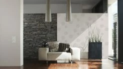 Vliestapete HAPPY SPRING - grau - 10 Meter -Baumarkt Verkaufsgeschäft 9002247500 03 1600Wx1600H