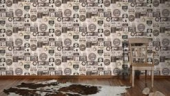 Papiertapete SIMPLY DECOR - Coffee Vintage - braun - 10 Meter 6 Papiertapete SIMPLY DECOR - Coffee Vintage - braun - 10 Meter -Baumarkt Verkaufsgeschäft 9002258700 03 1600Wx1600H