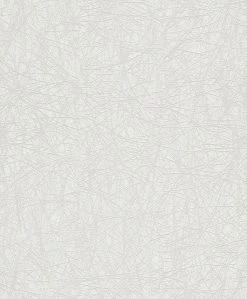 Vliestapete DECO STYLE - hellgrau - 10 Meter