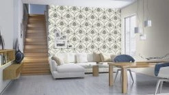 Vliestapete DECO STYLE - grau-silber - 10 Meter -Baumarkt Verkaufsgeschäft 9002396600 03 1600Wx1600H