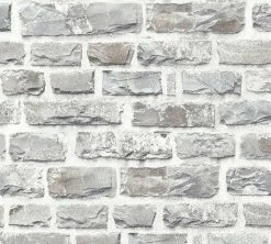 Vliestapete NEUE BUDE 2.0 - bunt - Stein - 10 Meter