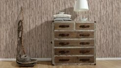 Vliestapete NEUE BUDE 2.0 - grau-beige - Planken - 10 Meter -Baumarkt Verkaufsgeschäft 9002690400 04 1600Wx1600H