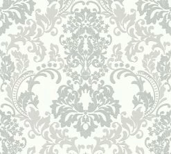 Vliestapete NEUE BUDE 2.0 - grau - Ornamente - 10 Meter