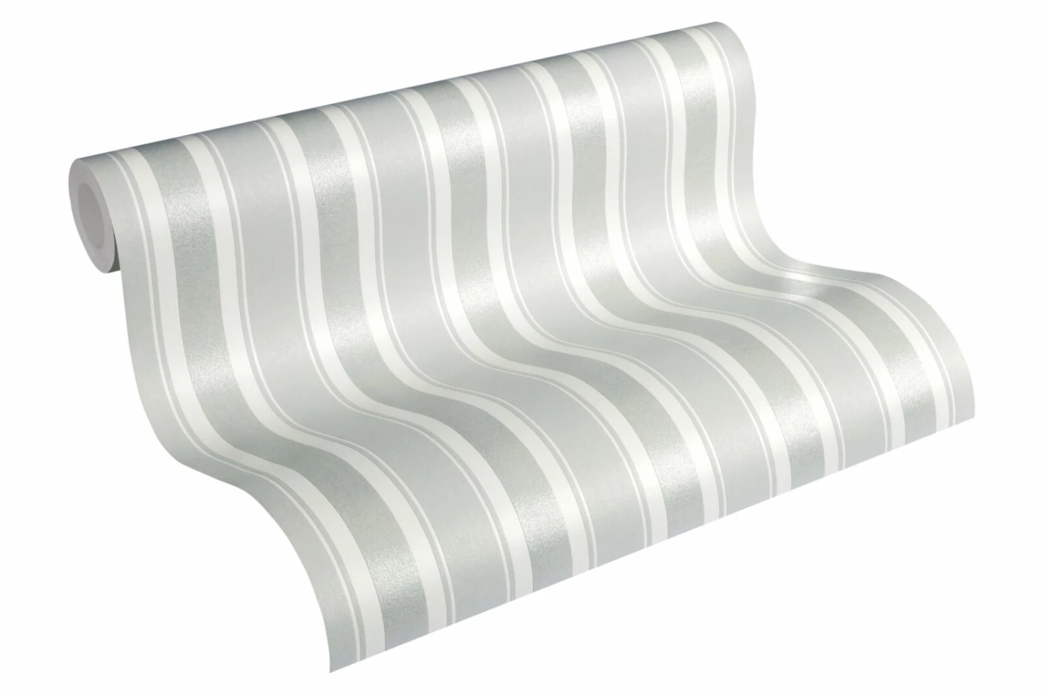 Vliestapete NEUE BUDE 2.0 - grau - Streifen - 10 Meter 2 Vliestapete NEUE BUDE 2.0 - grau - Streifen - 10 Meter – Bild 2