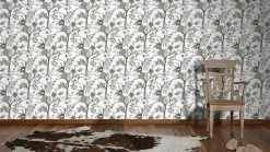 Vliestapete NEUE BUDE 2.0 - weiß-grau - Blumen - 10 Meter 5 Vliestapete NEUE BUDE 2.0 - weiß-grau - Blumen - 10 Meter -Baumarkt Verkaufsgeschäft 9002693200 03 1600Wx1600H