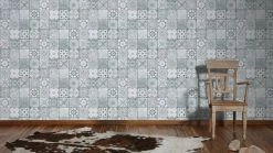 Vliestapete NEUE BUDE 2.0 - grau - Ornamente - 10 Meter -Baumarkt Verkaufsgeschäft 9002693400 04 1600Wx1600H