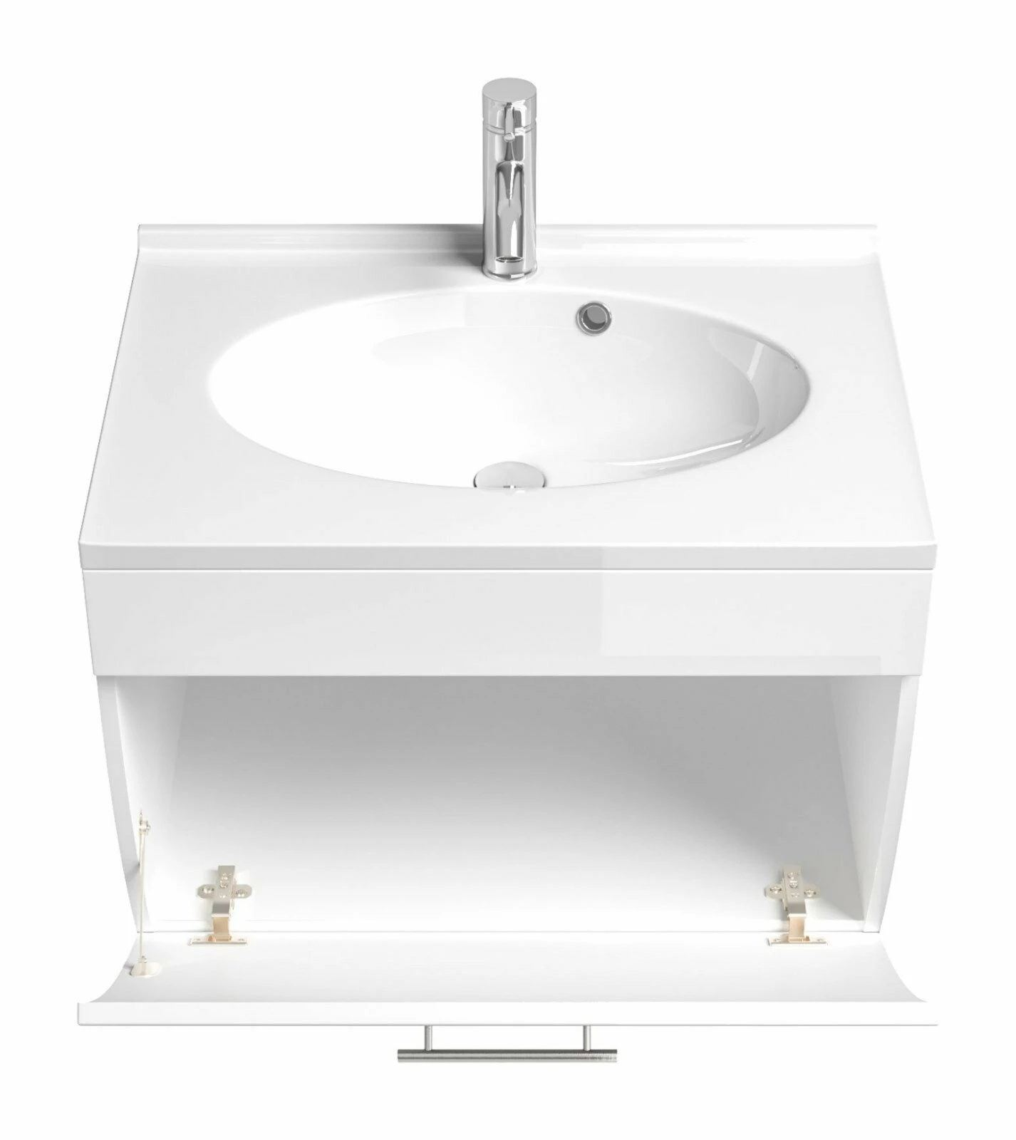 Waschtisch SALONA - weiß - 70 cm 4 Waschtisch SALONA - weiß - 70 cm – Bild 4