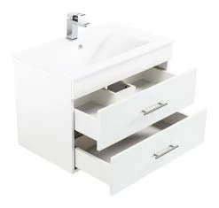 Waschtisch SILVANUS 750 - weiß matt - 75,5 cm breit -Baumarkt Verkaufsgeschäft 9003626100 03 1600Wx1600H